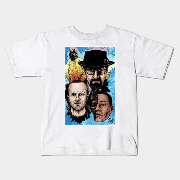 Breaking Bad Kids T-Shirt by ArtofOldSchool